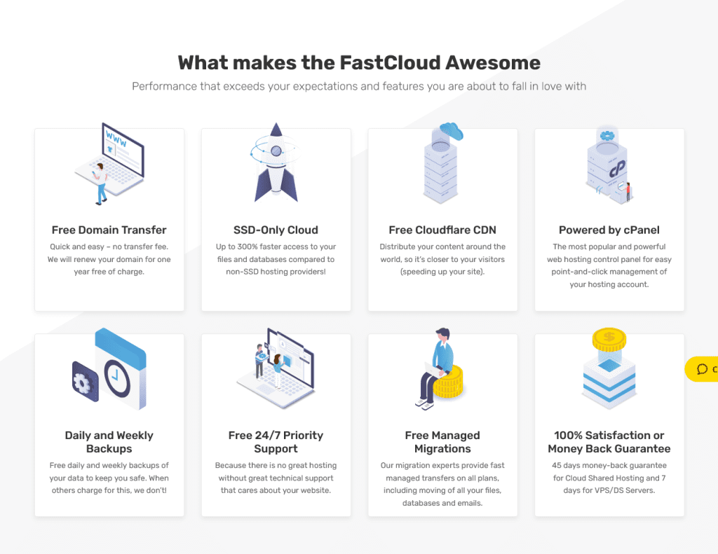 FastComet web hosting platform offering top speed, robust security, and optimized hosting for social networks in 2025.